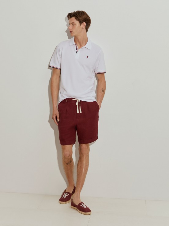Polo de piqu de corte slim