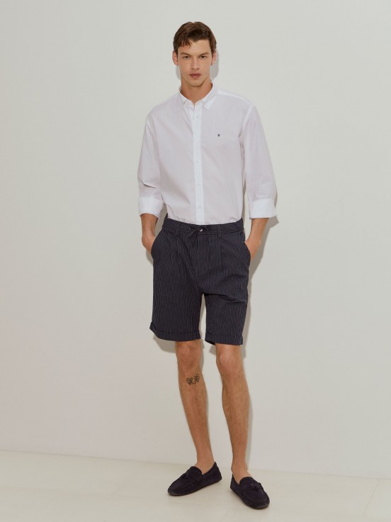 Regular fit cotton shirt
