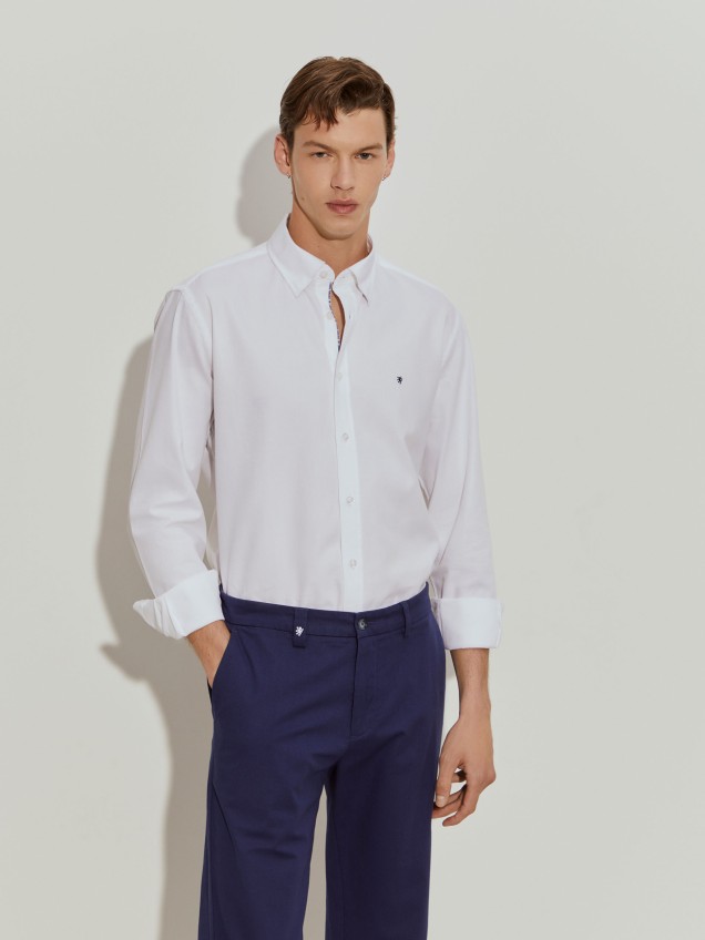 Calças chino regular fit
