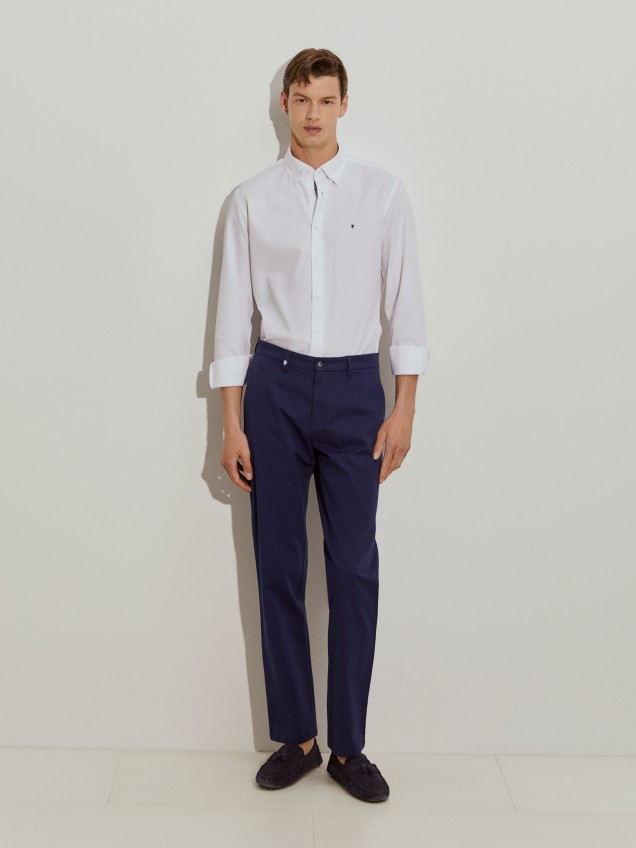 Calças chino regular fit