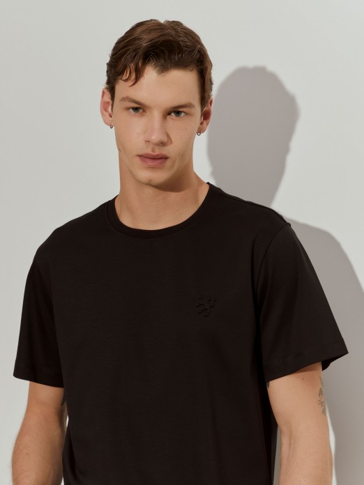 Camiseta bsica de algodn