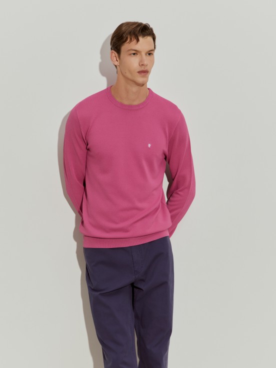 Camisola malha texturizada