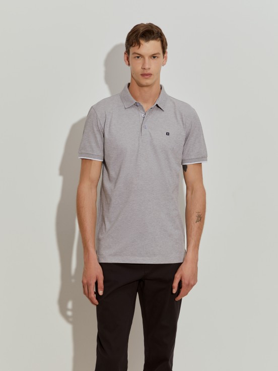 Polo piqu slim fit