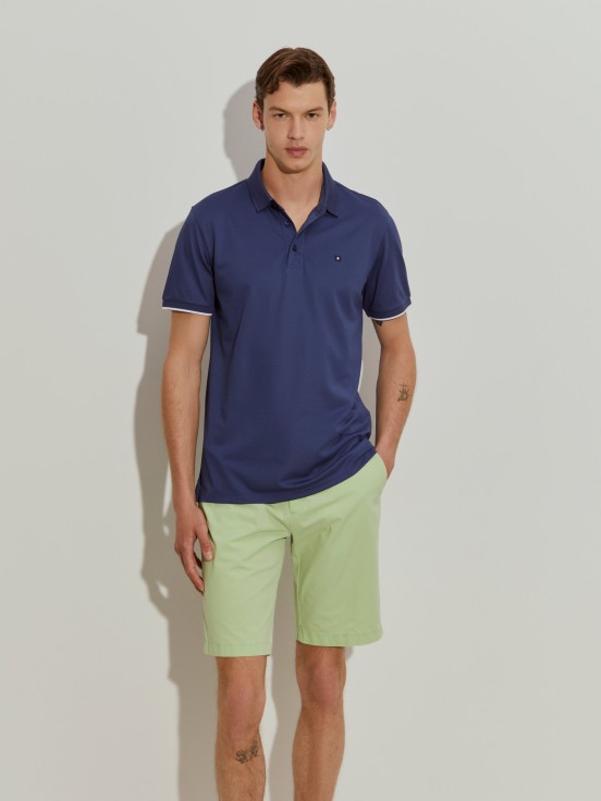 Polo piqu slim fit