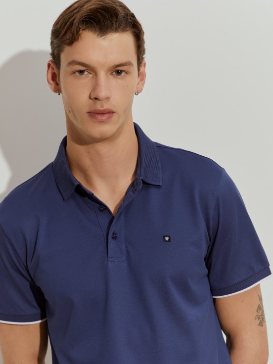 Polo piqu slim fit