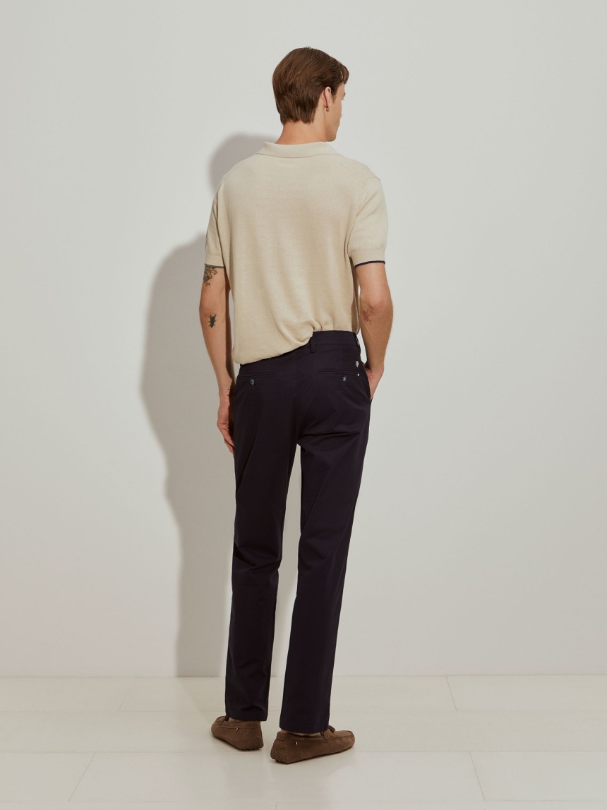 Regular fit chino pants