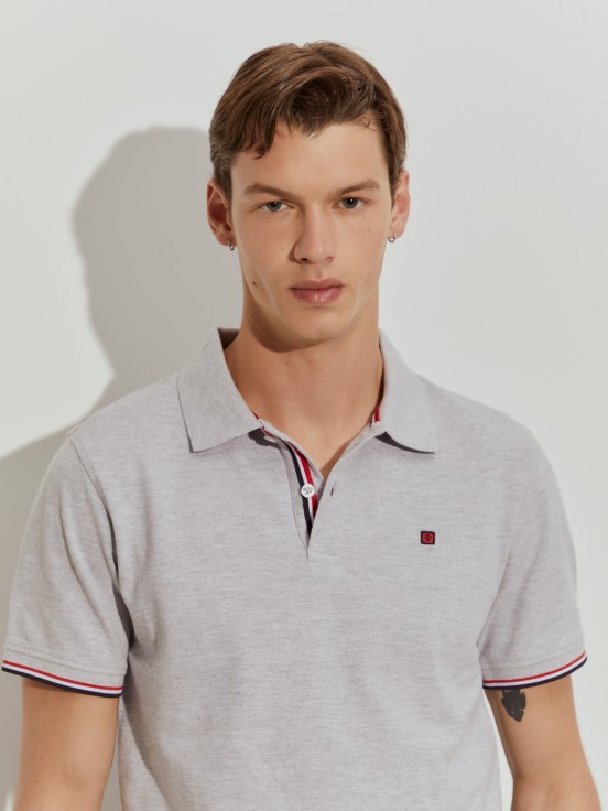 Polo piqu slim fit