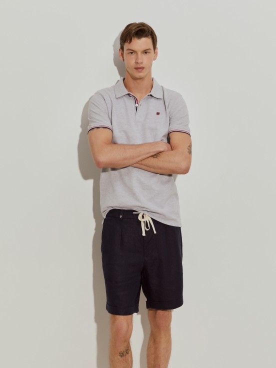 Polo piqu slim fit