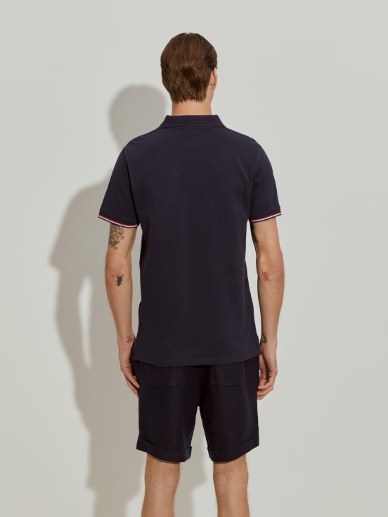 Polo de piqu de corte slim