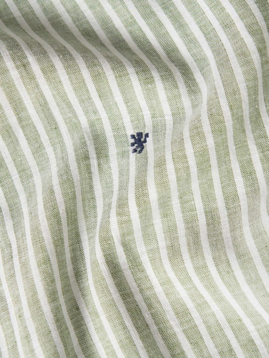 Camisa de lino a rayas