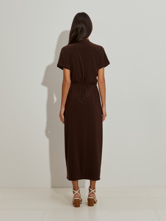 Long knitted dress