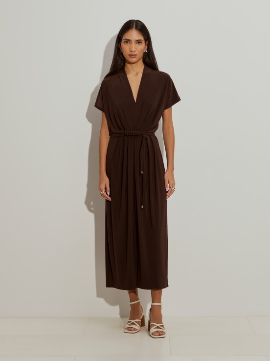 Long knitted dress