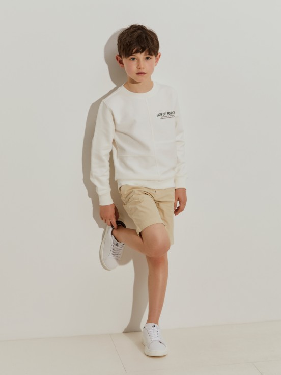 Sweater texturizada