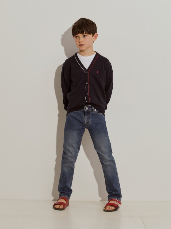 Knitted coat