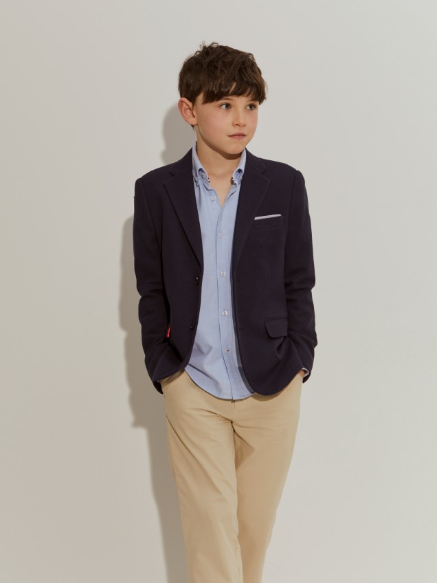 Blazer de algodão