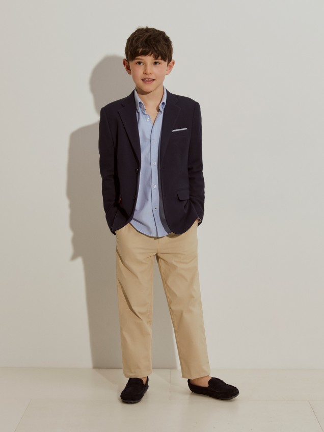Blazer de algodão