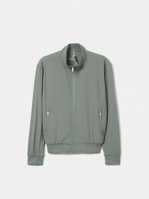 Jacket in technical fabric