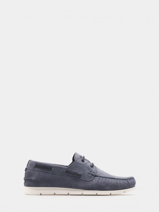Zapatos nuticos con cordones