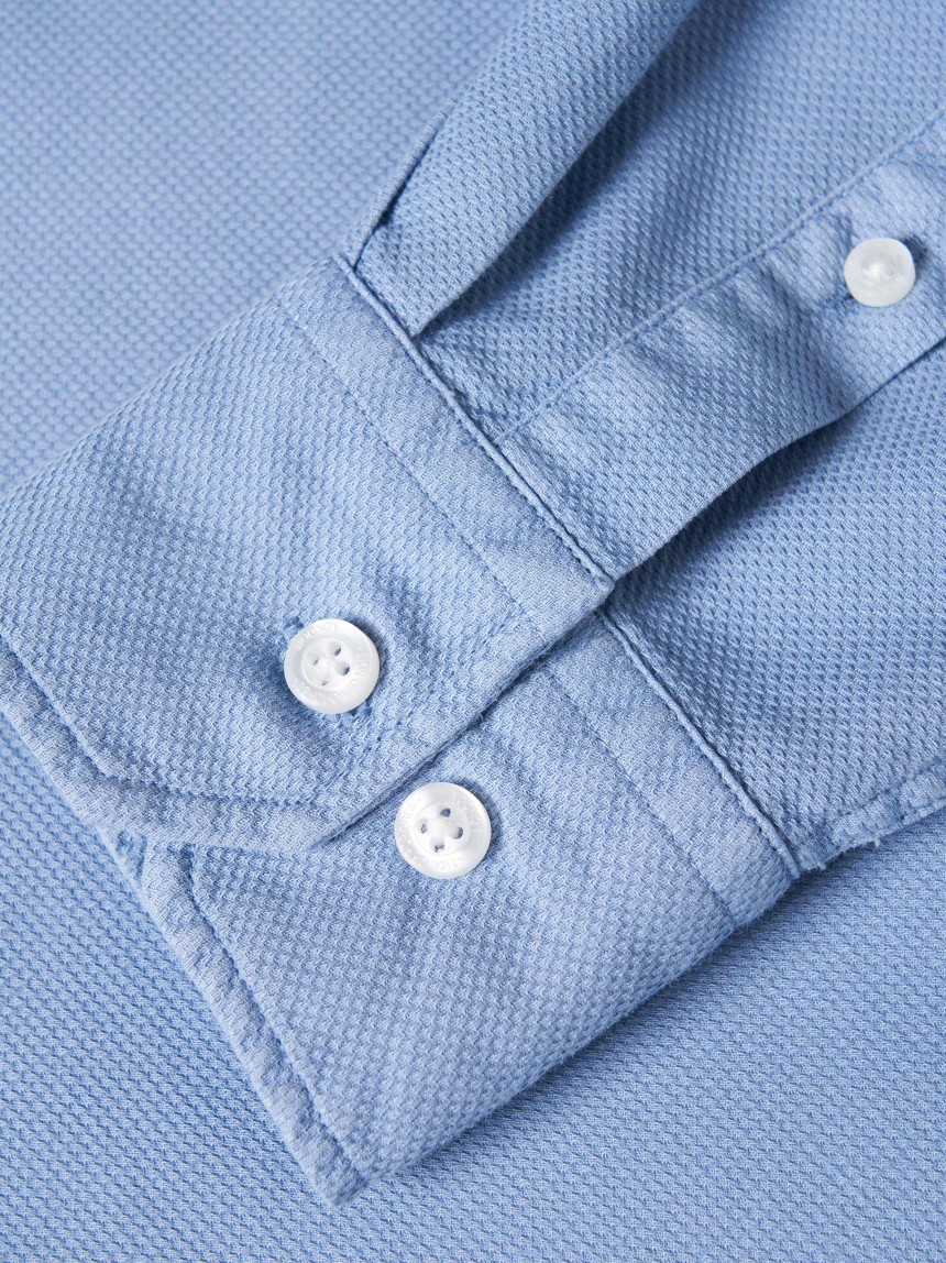 Camisa slim fit de algod�o