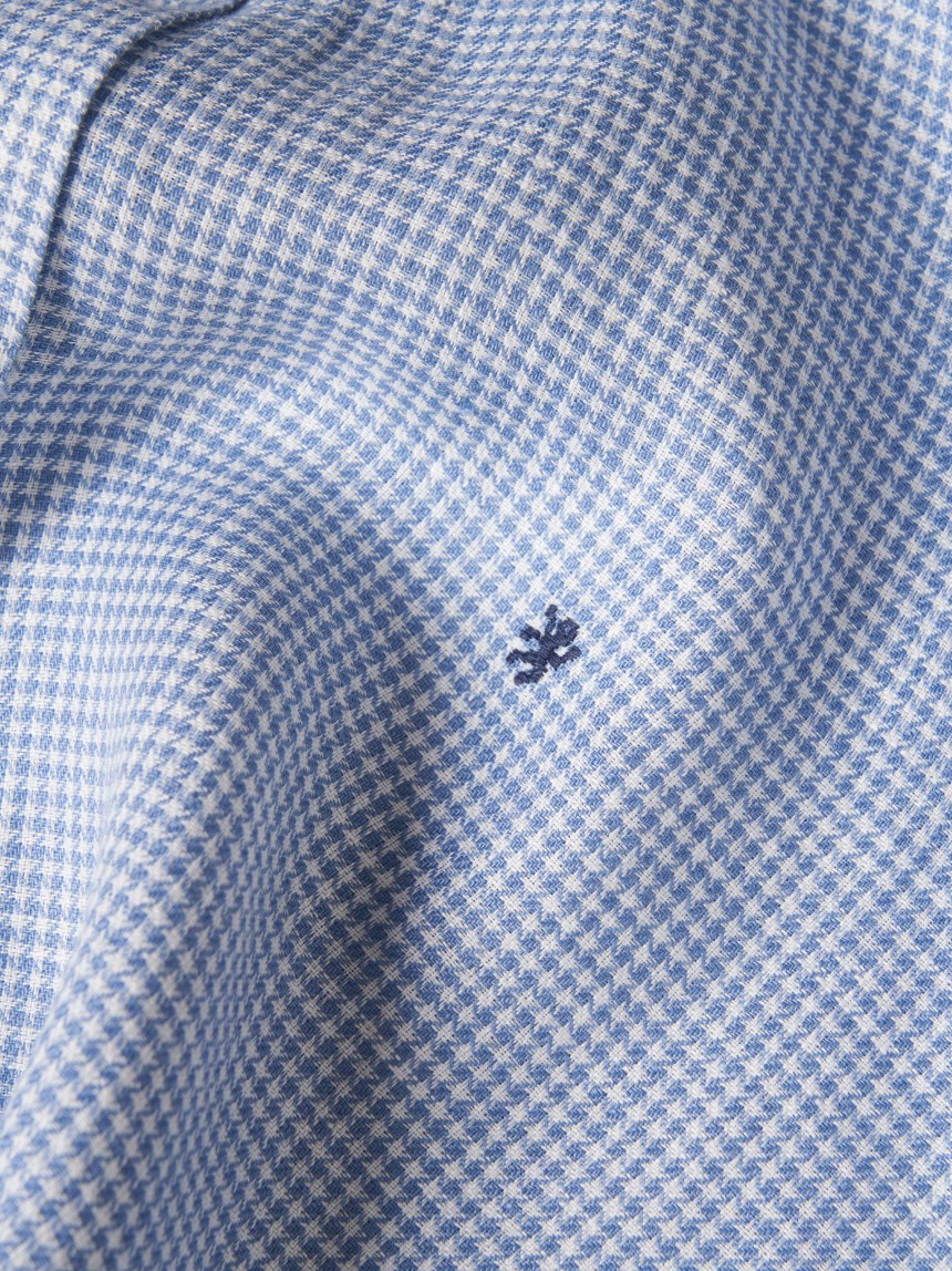 Camisa regular fit em linho