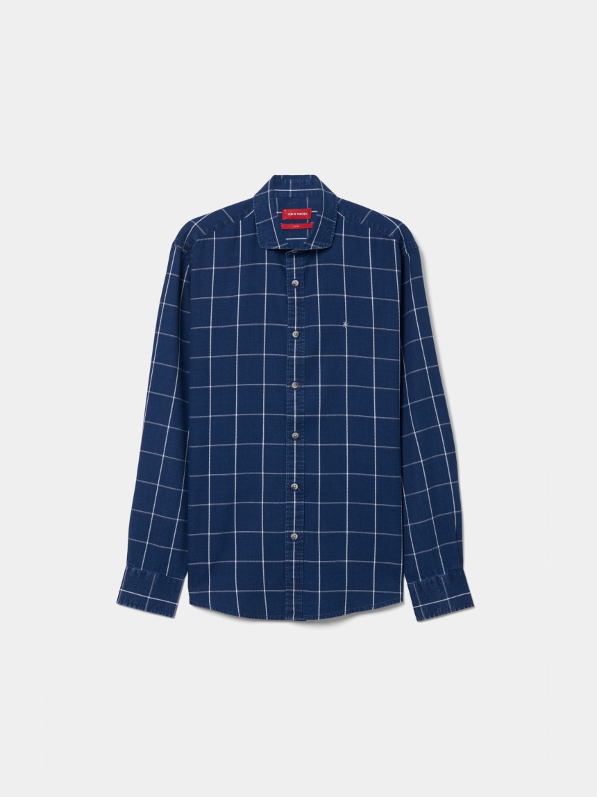 Camisa slim fit com padr�o