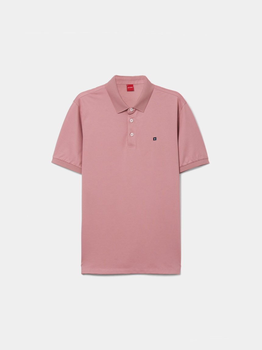 Polo de manga curta