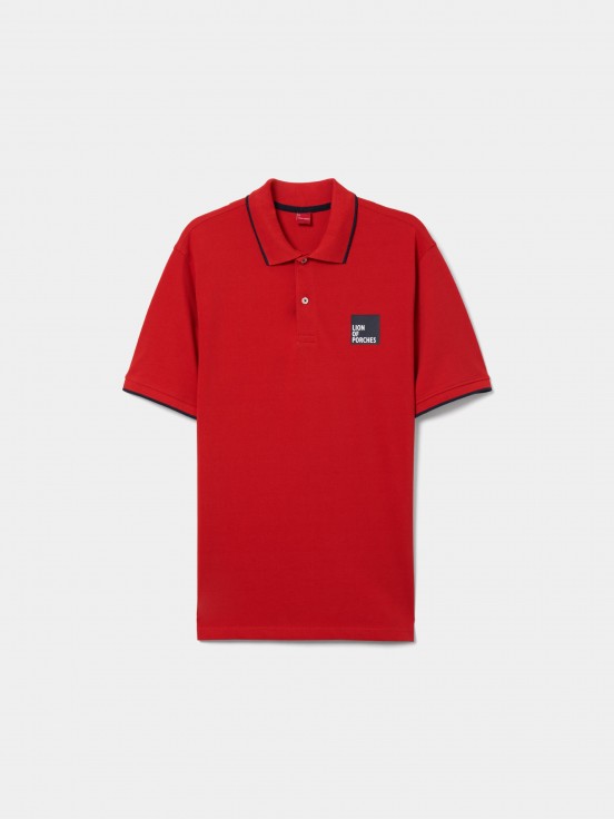 Polo de algodo regular fit