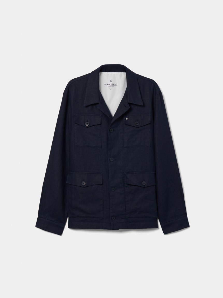 Sobrecamisa em linho