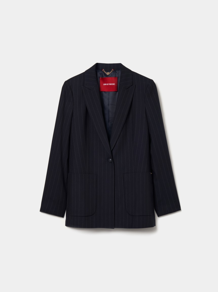 Pinstripe blazer