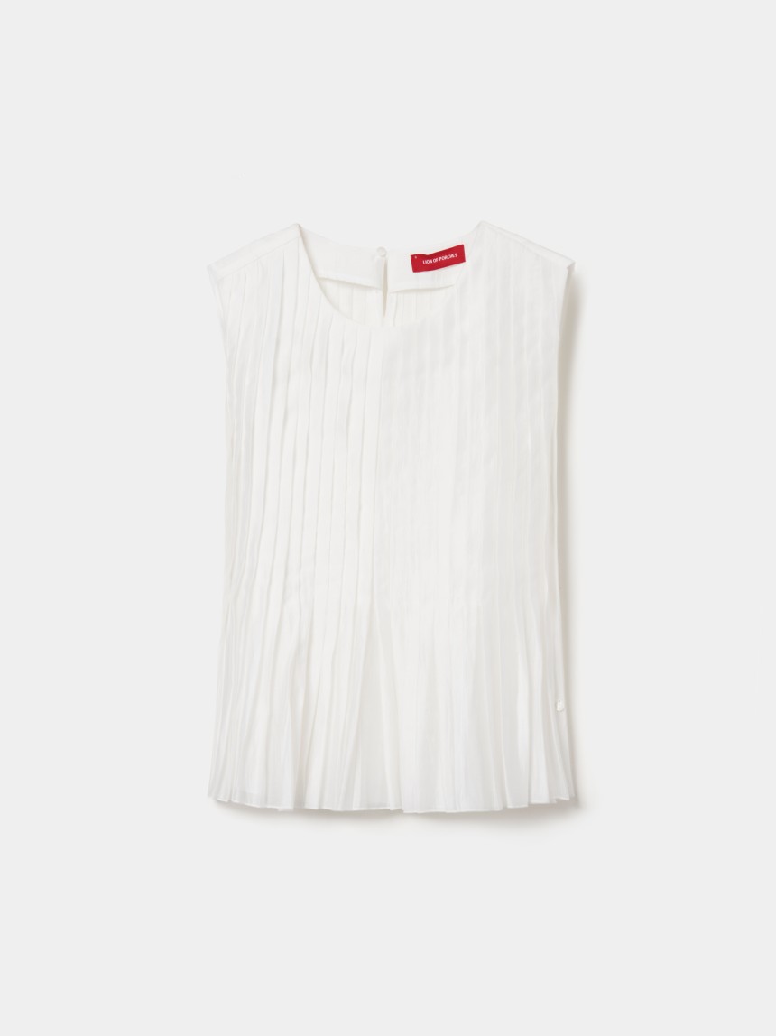 Blusa sem mangas