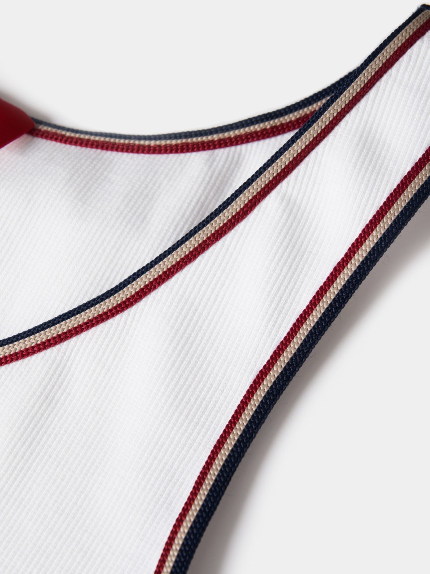 Wide-strapped top