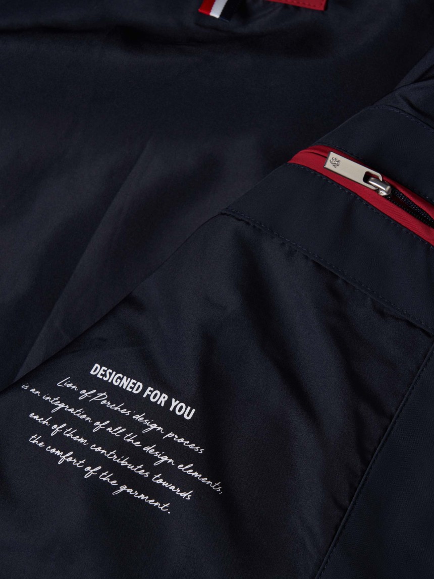 Jacket in technical fabric