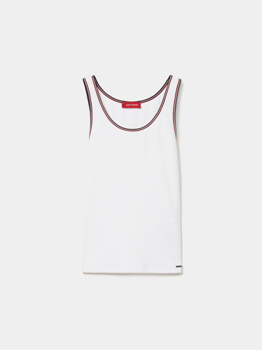 Wide-strapped top