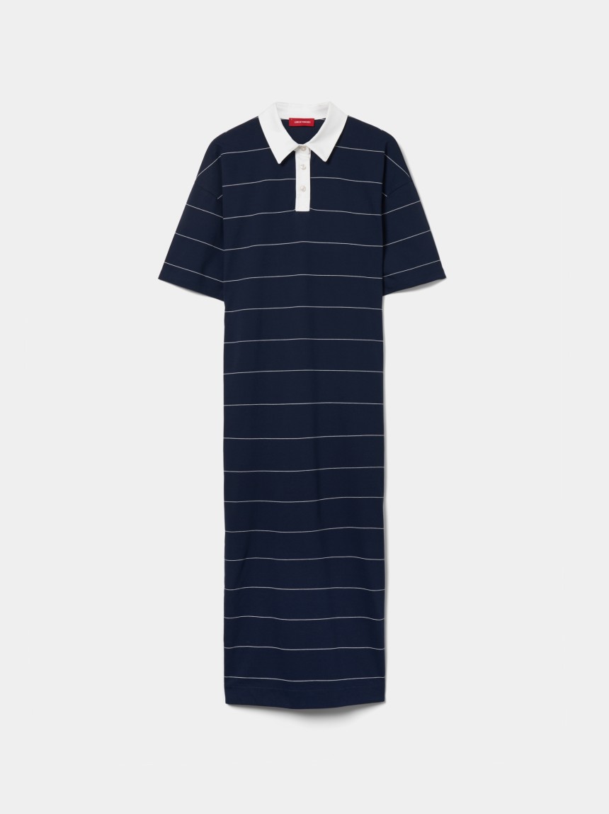 Vestido �s riscas