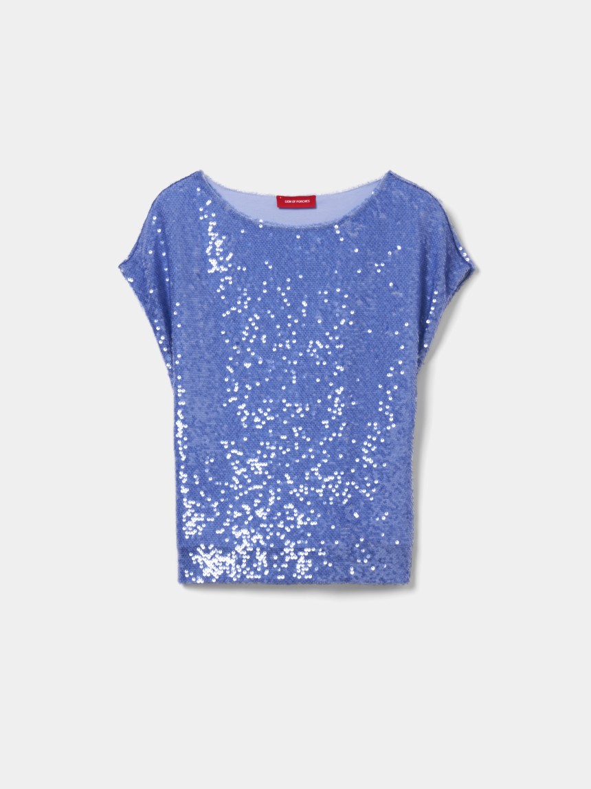 Camiseta con lentejuelas