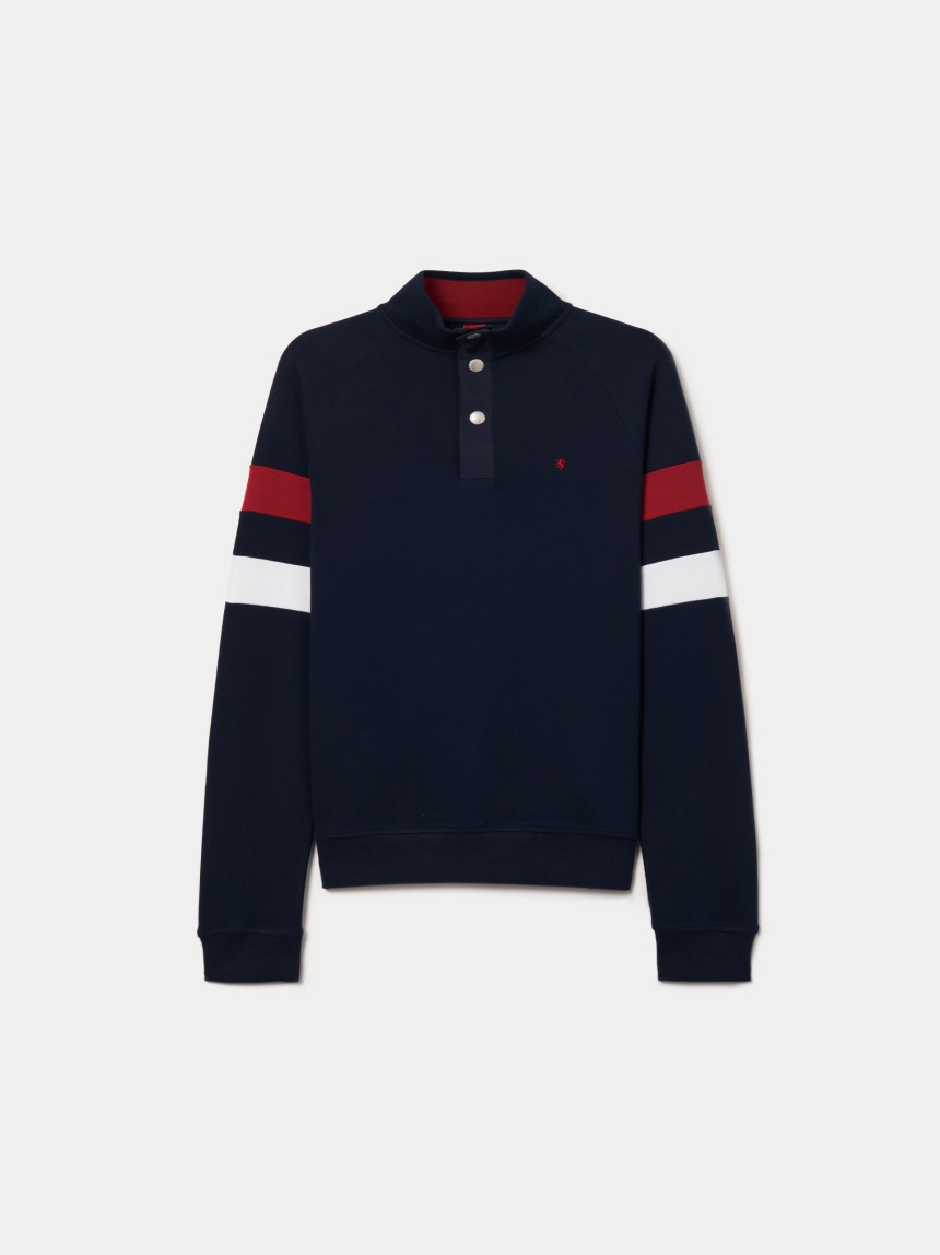Sweatshirt com riscas