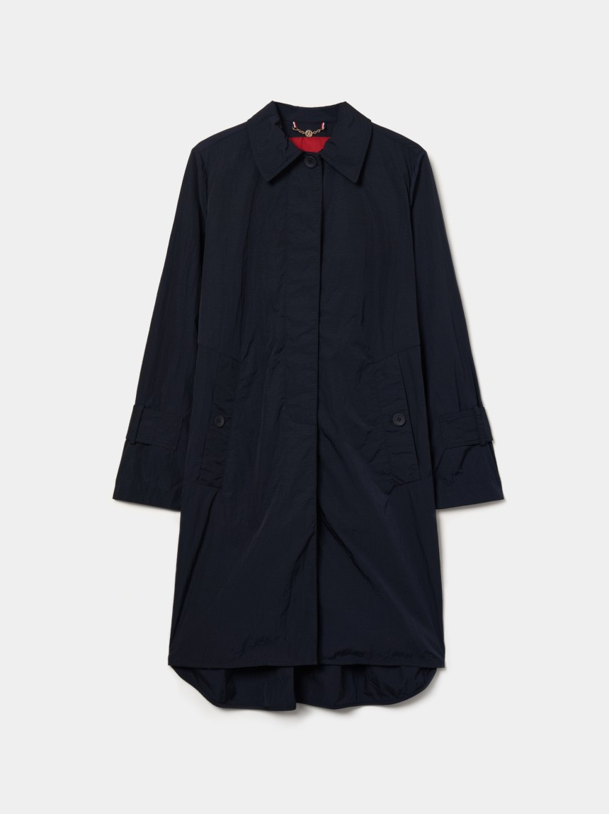 Gabardine midi