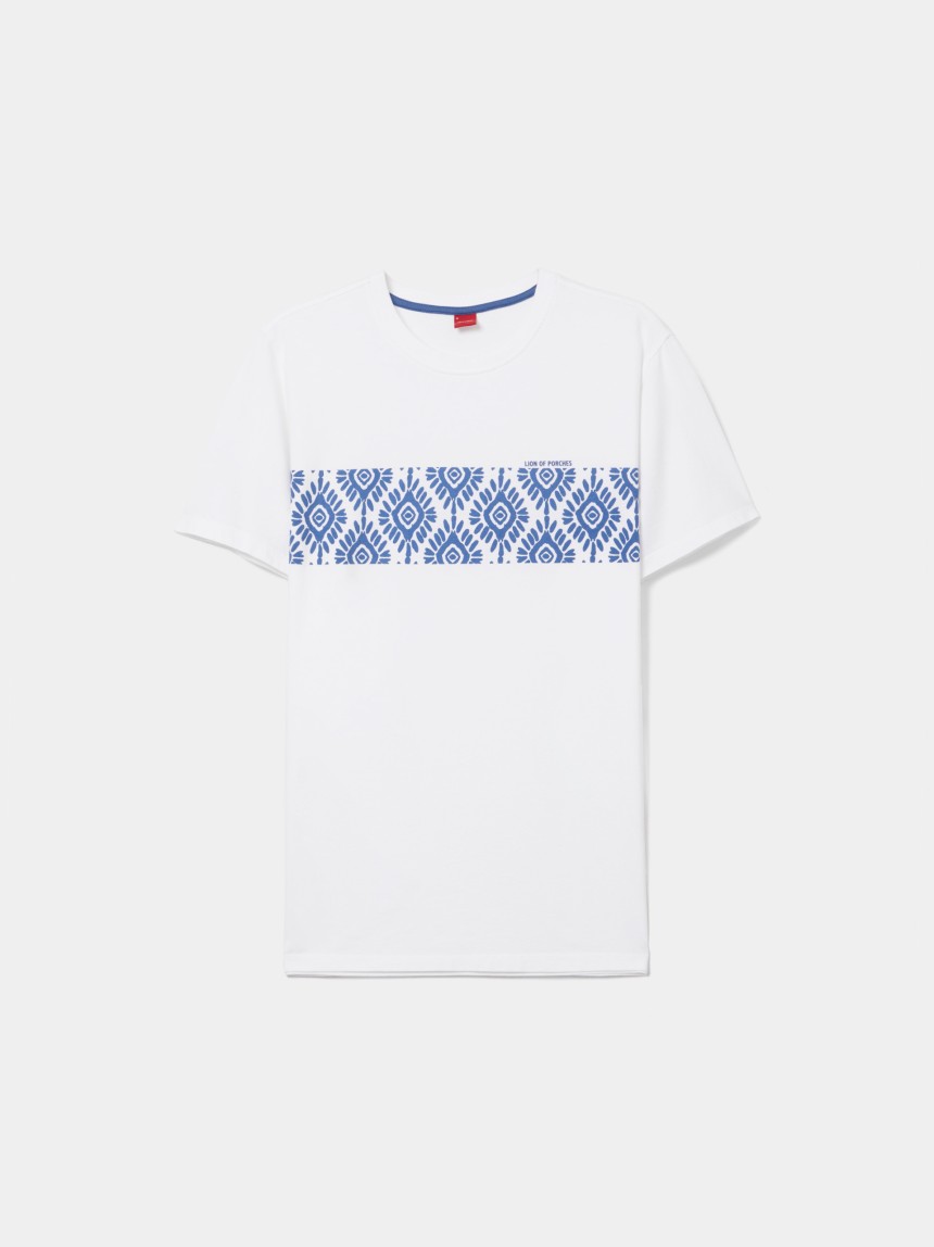 T-shirt em algod�o