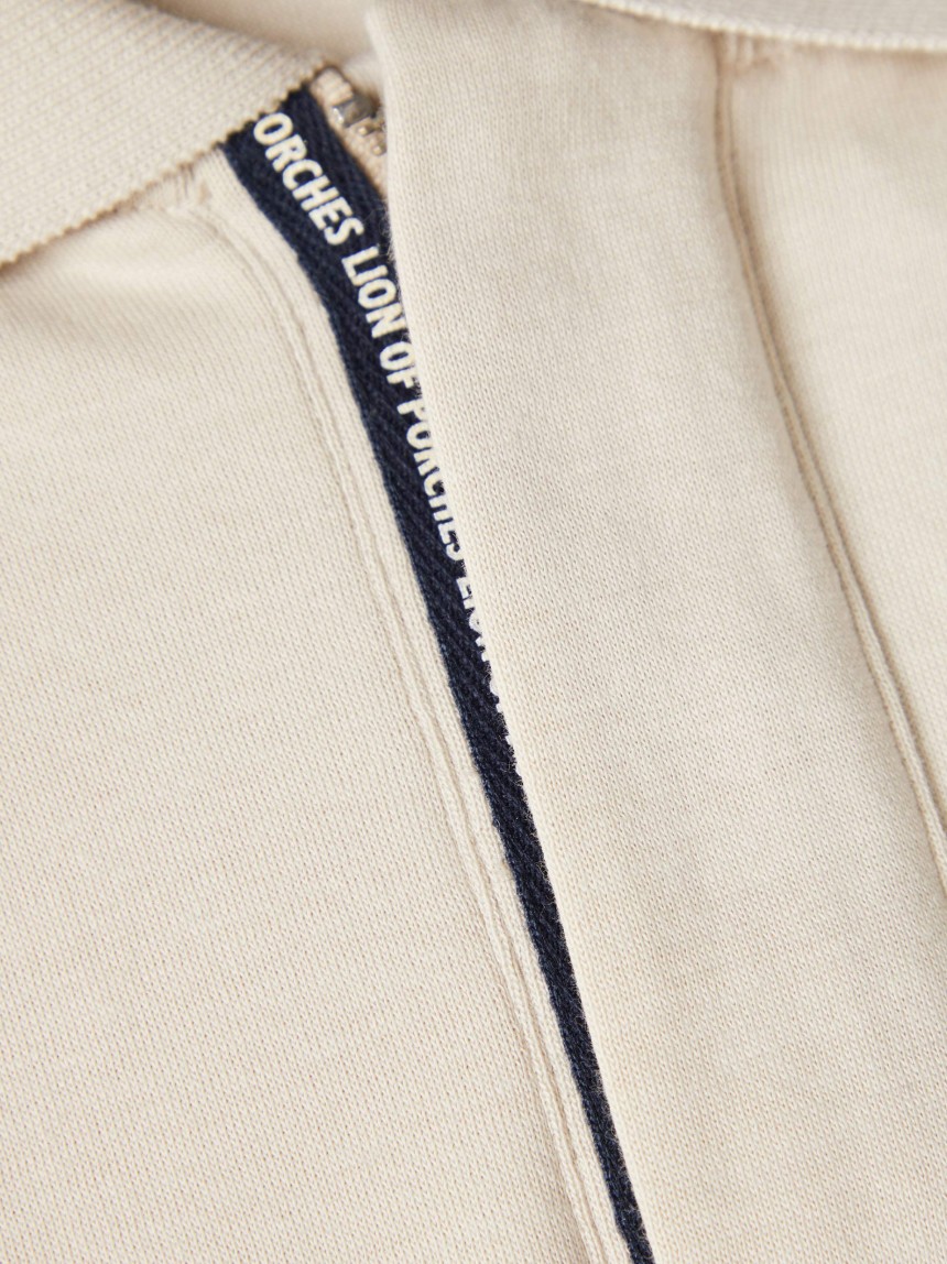 Camisola de malha com carcela