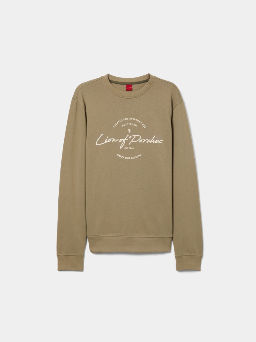 Sweatshirt em algod�o