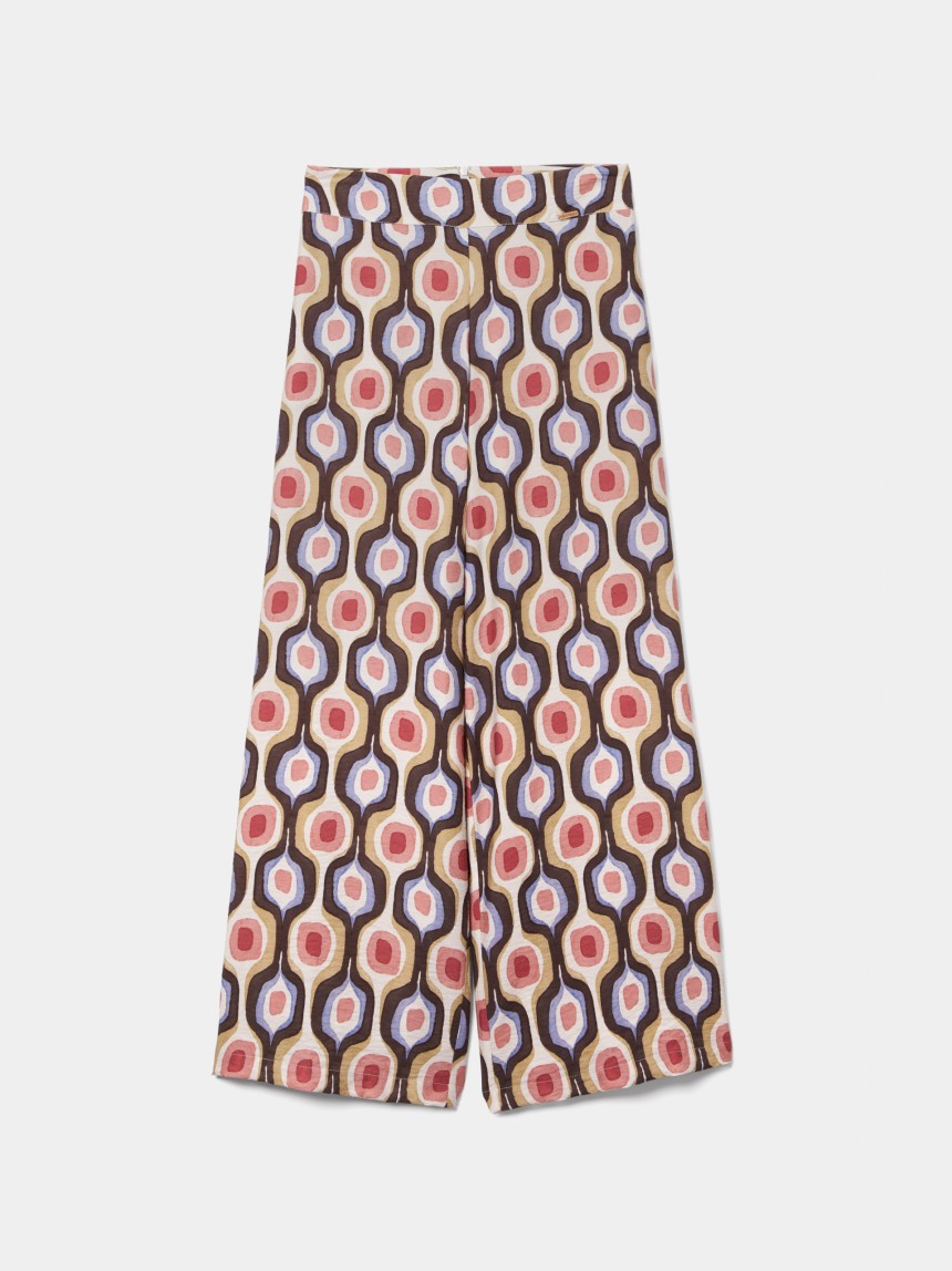 Wide-leg trousers