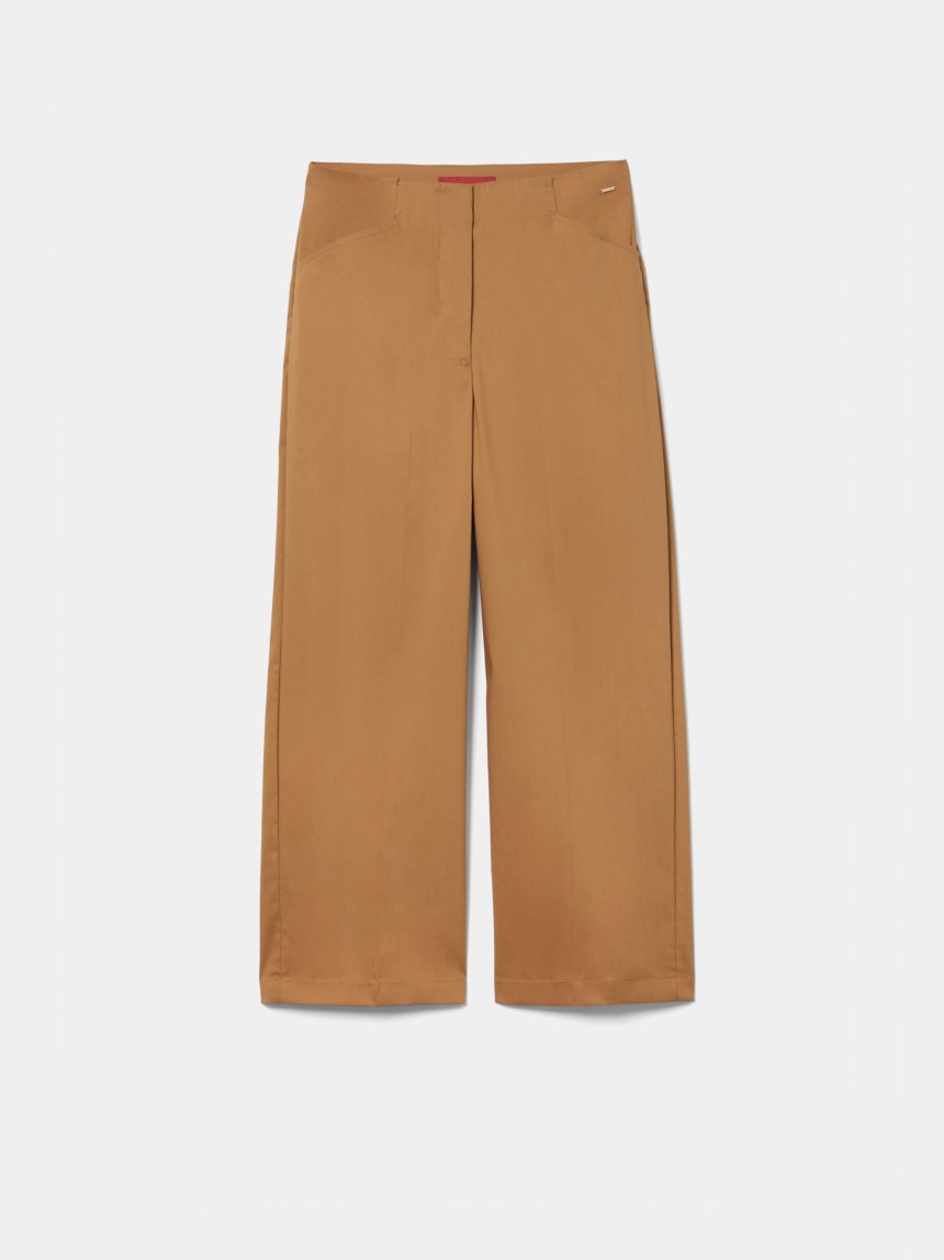 Wide-leg trousers