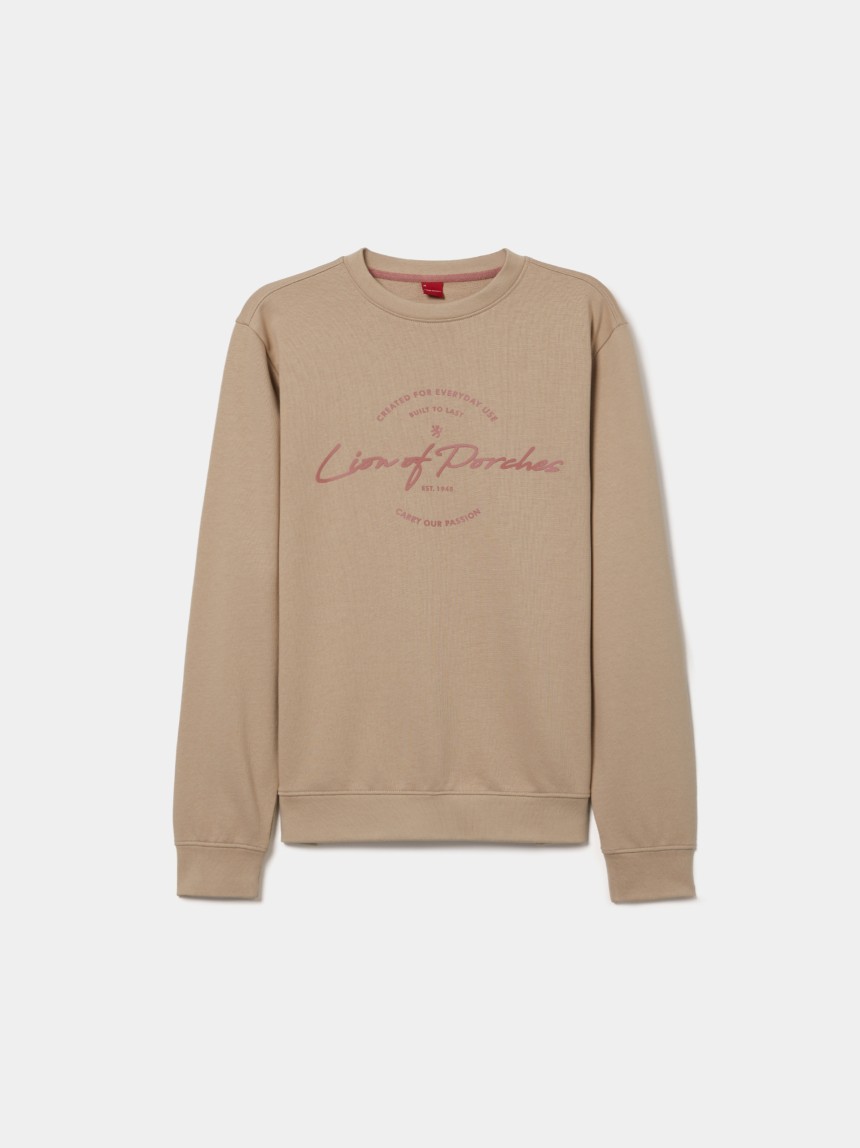 Sweatshirt em algod�o