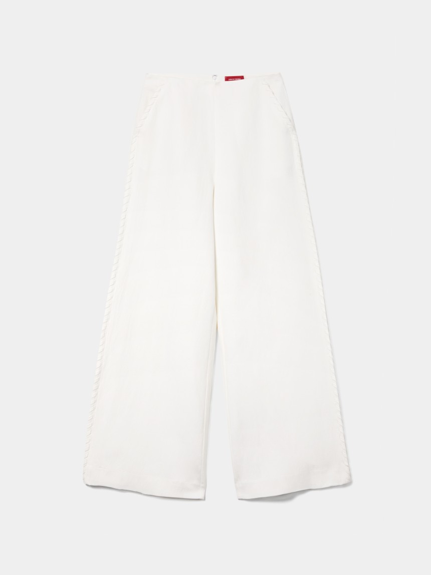 Wide-leg trousers