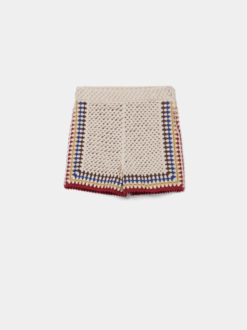 Knitted shorts