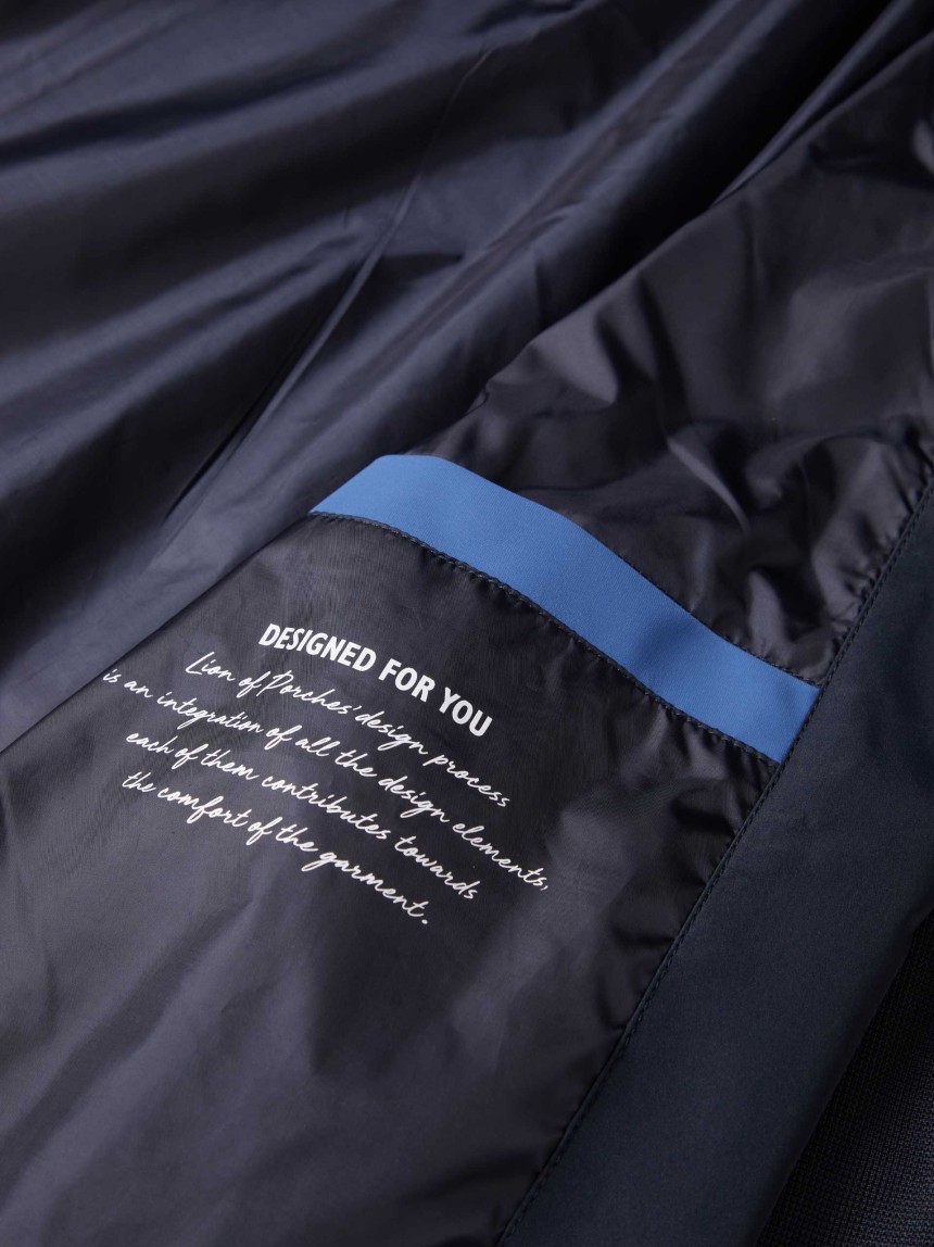 Jacket with removable hood