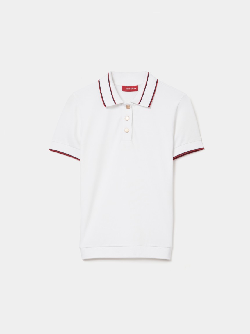 Polo de manga corta