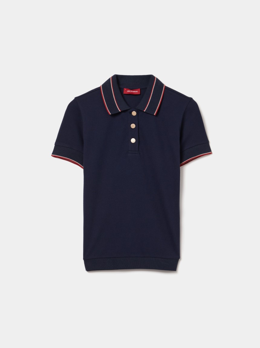 Polo de manga corta