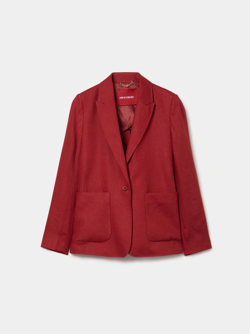 Linen blazer