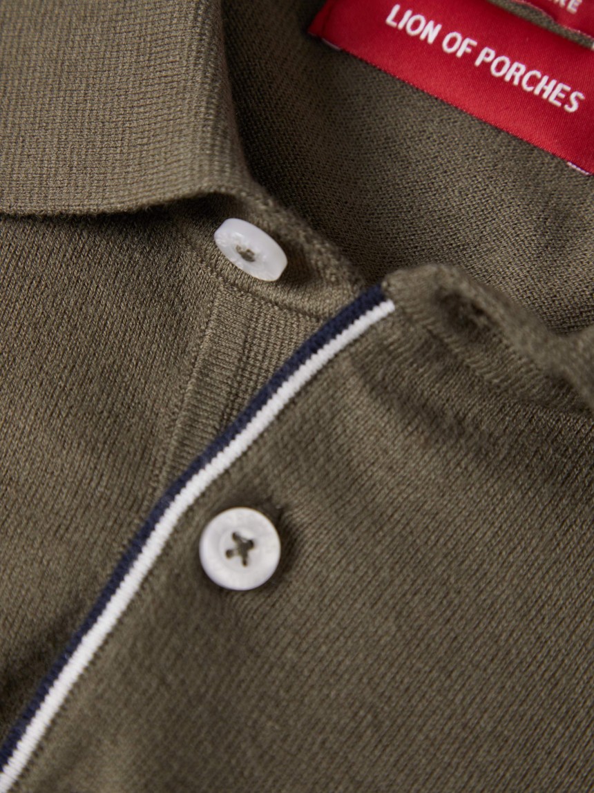 Polo de manga comprida